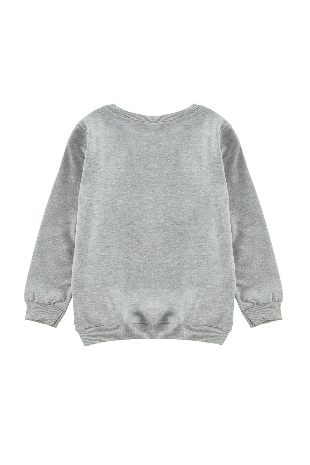 Lila K?z Couk Slogan Pamuklu Orme Sweatshirt TKDAW25SW00013 - Trendyolmilla фото 7