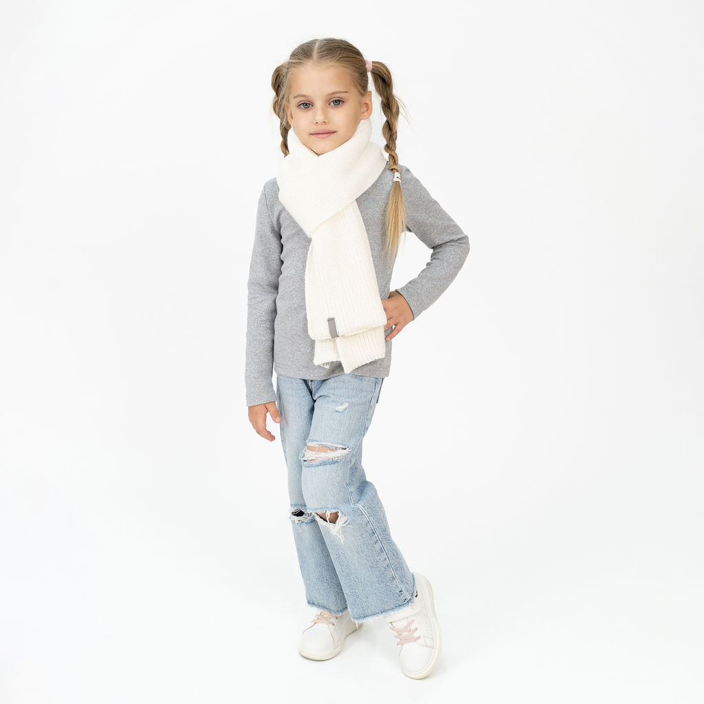 Шарф вязаный