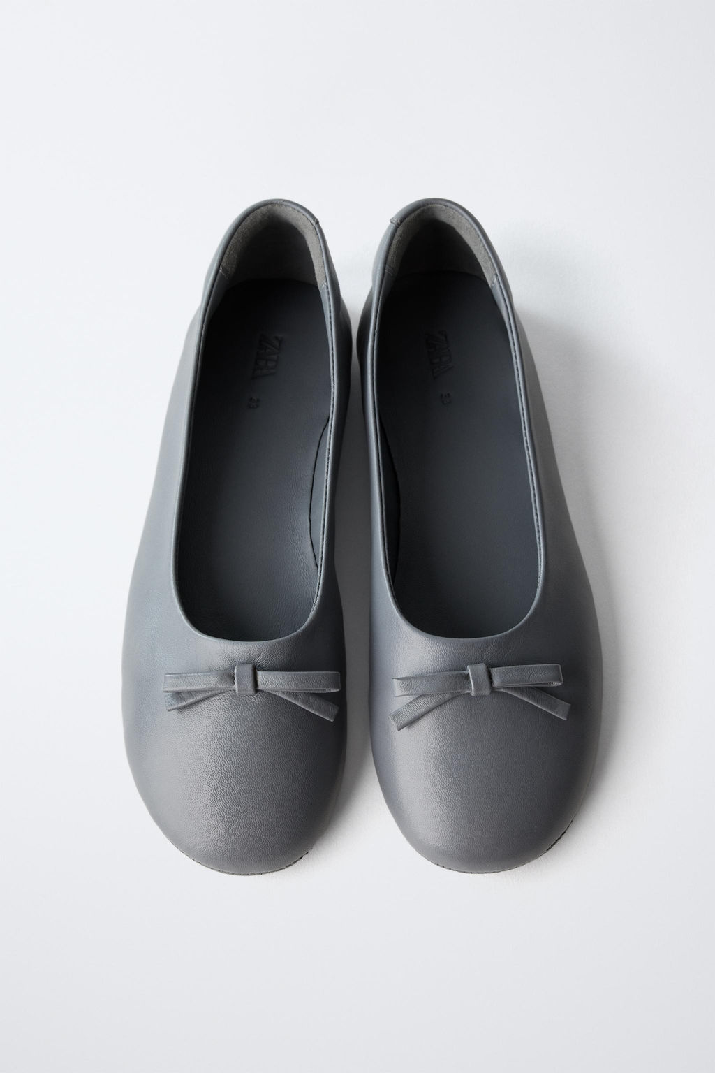 LEATHER BALLERINAS - LIMITED EDITION - Zara фото 4