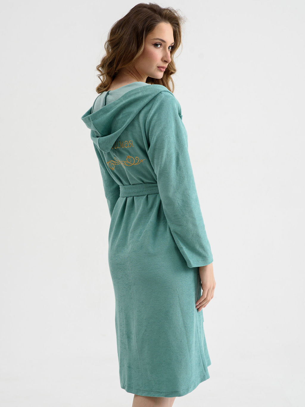 Халат 80% ХЛОПОК Любимая - Оптима фото 23