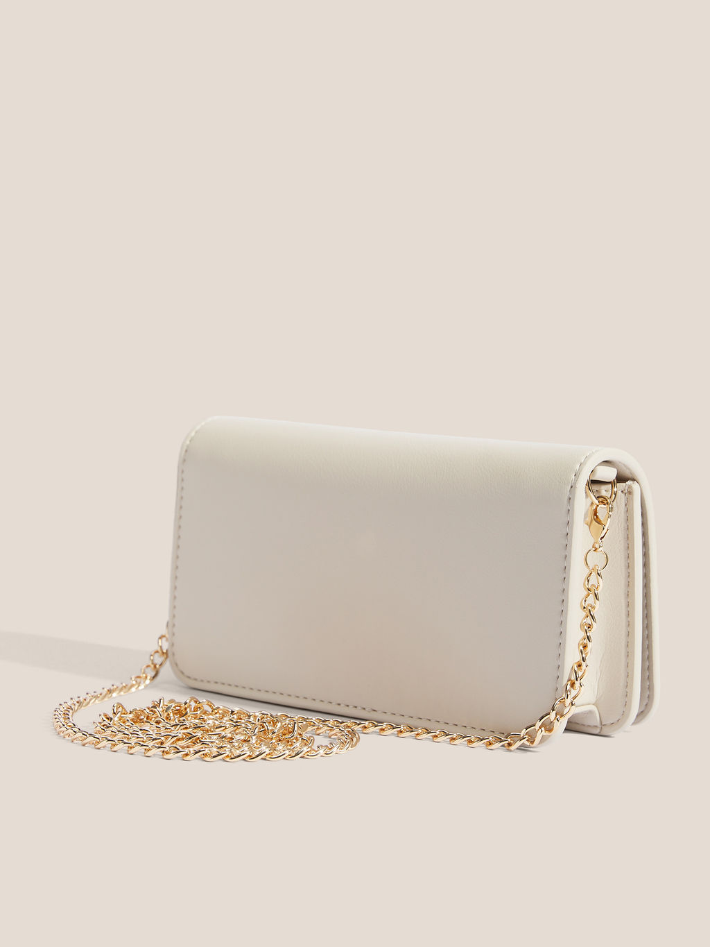 Клатч LOVE MOSCHINO SCRIPT SLG Артикул 4463875, молочно-бежевый  фото 3