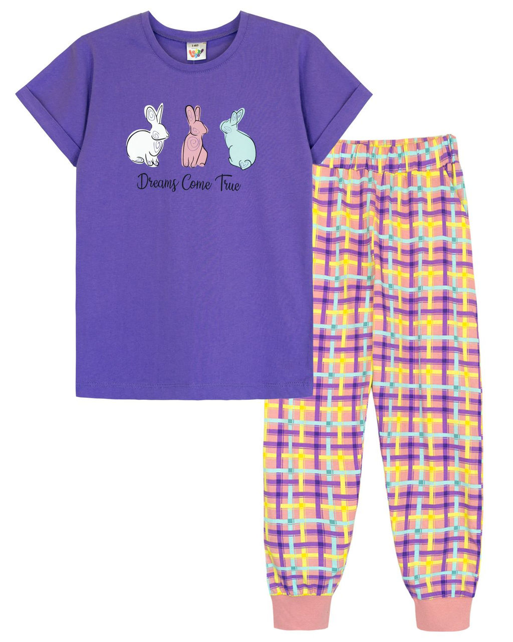 Пижама для девочки 91226 Lets go - Let's go фото 24