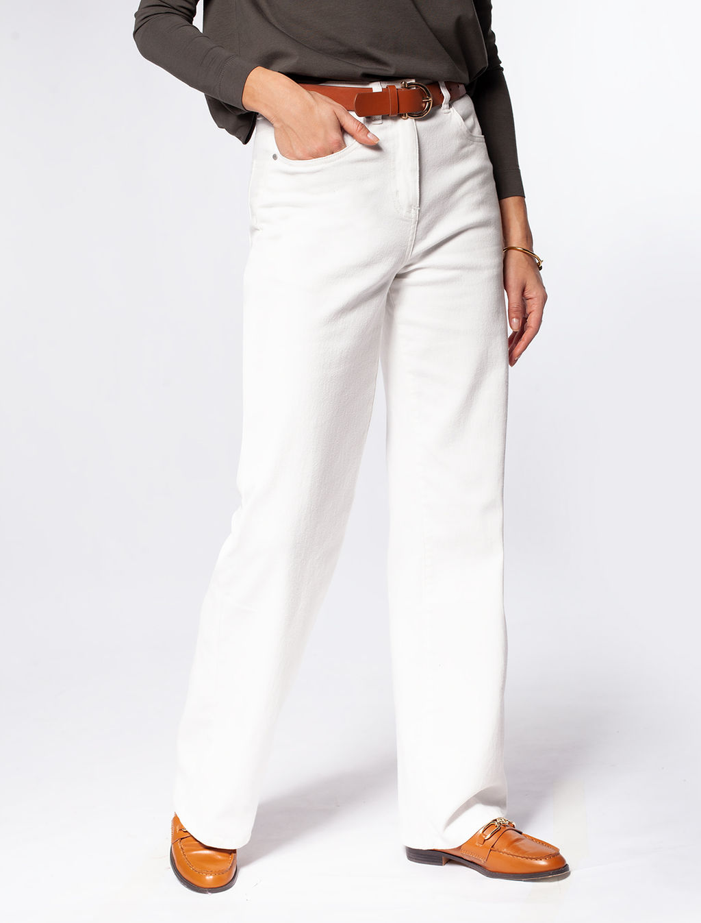 VILATTE / Прямые джинсы  фото 6