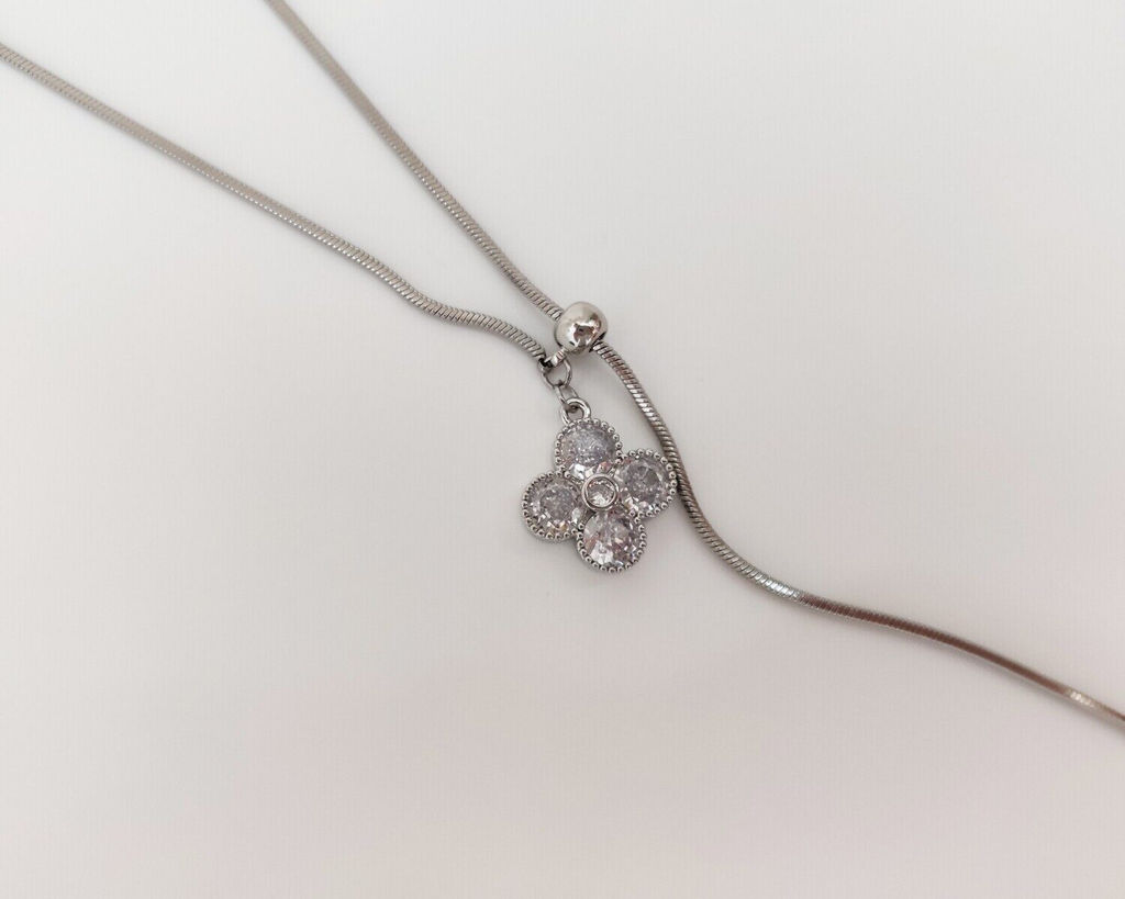 Колье-галстук с цирконами - Vel vett фото 4