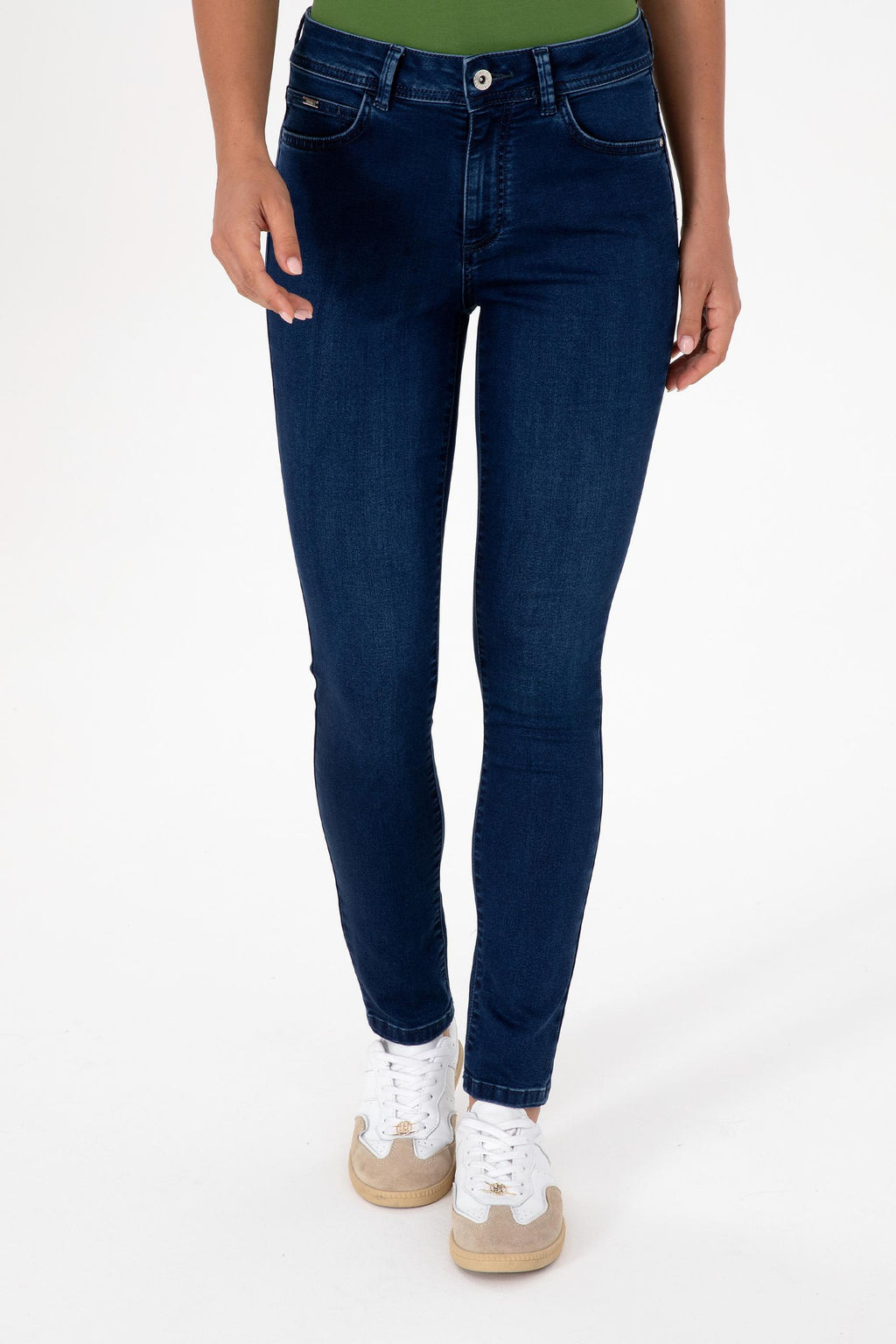 Kad_n Koyu Mavi Toohpick Fit Jean Pantolon