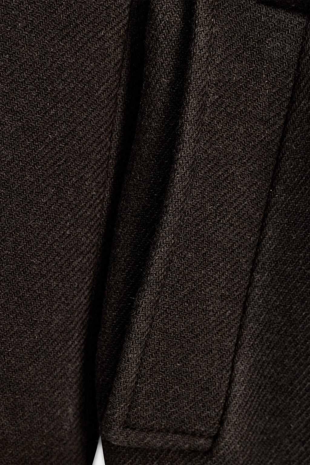OVERSIZED WOOL COAT ZW COLLECTION - Zara фото 4