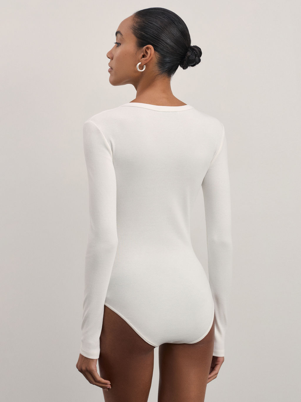 Базовое боди из хлопка / Zarina  фото 5