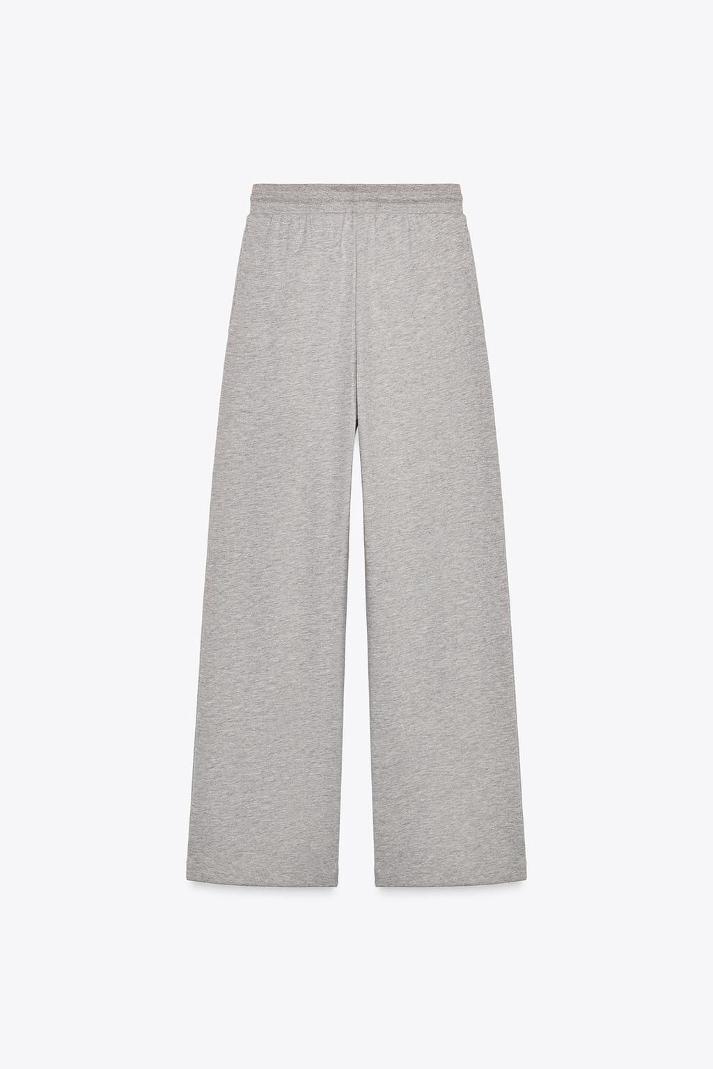 FADED WIDE-LEG TROUSERS - Zara фото 8