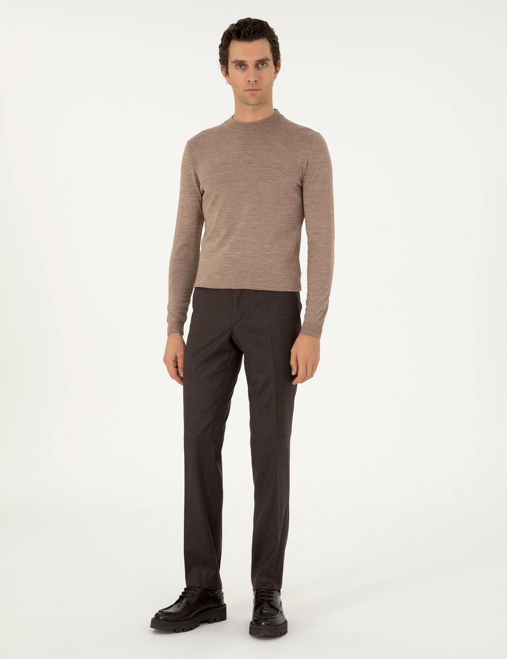 Базовый свитер узкого кроя из норки - Cacharel фото 4