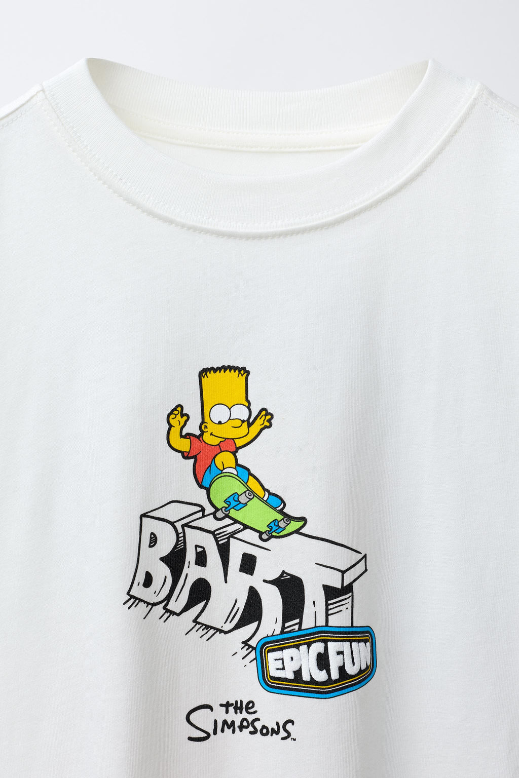 BART THE SIMPSONS MATT GROENING PRINT T-SHIRT - Zara фото 3