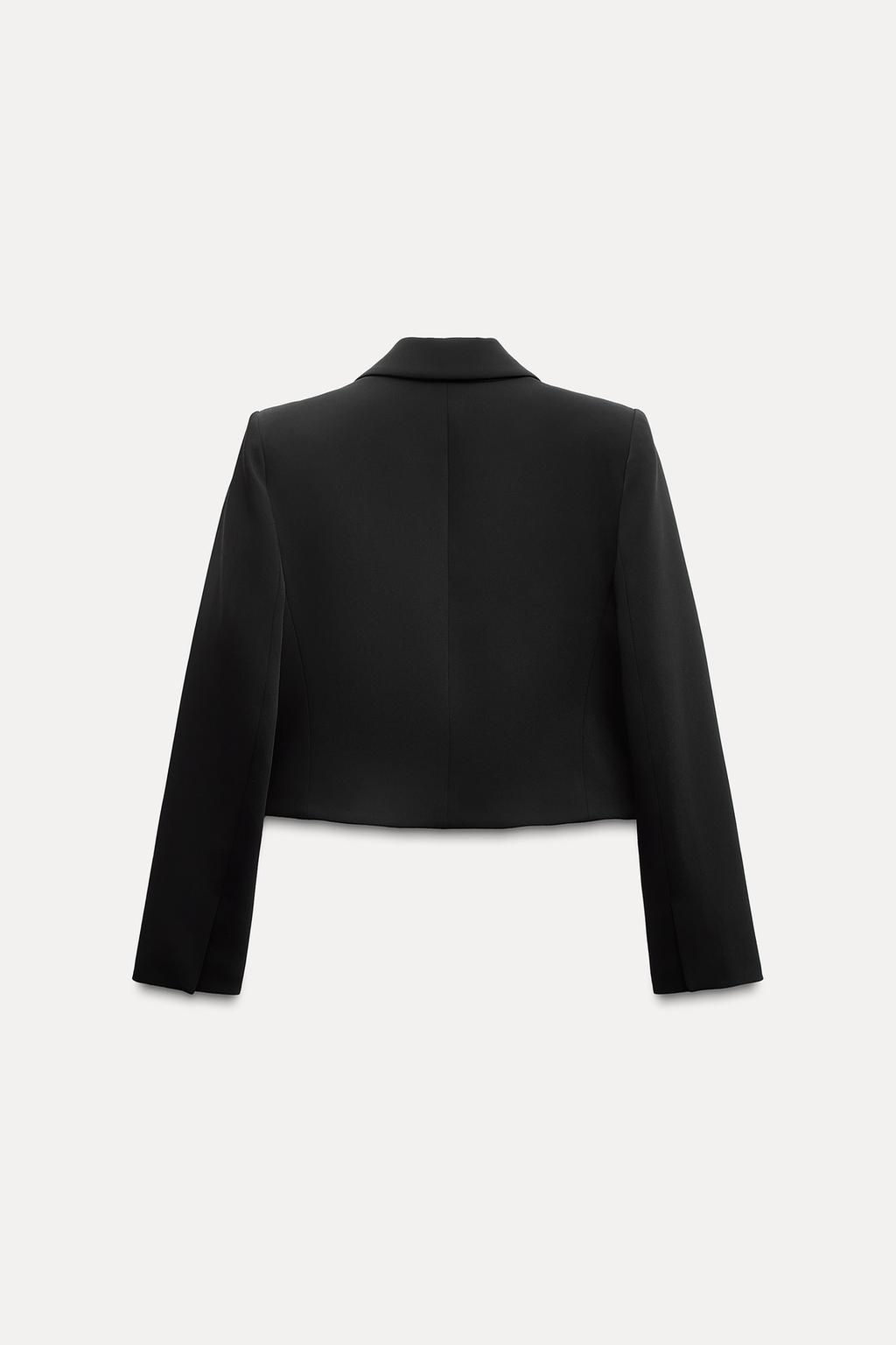 OPEN CROPPED BLAZER - Zara фото 3