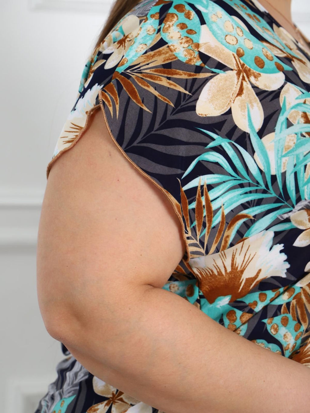 IV-CAPRIZ Мэлон - туника голубой  фото 40