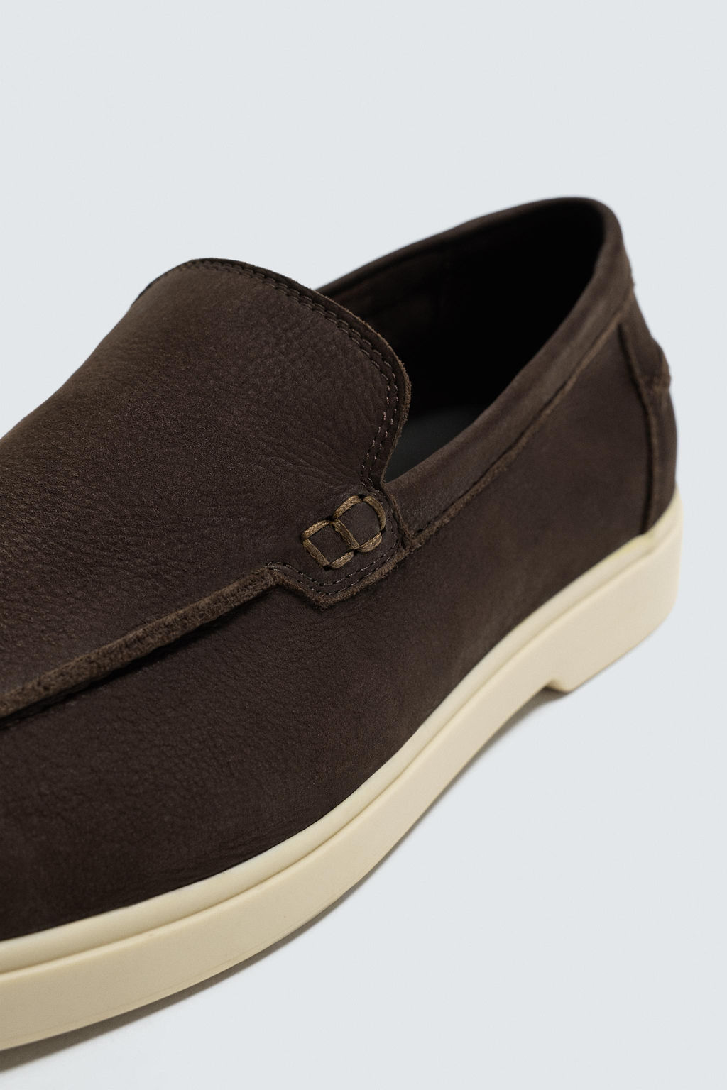 CASUAL LEATHER LOAFERS - Zara фото 3