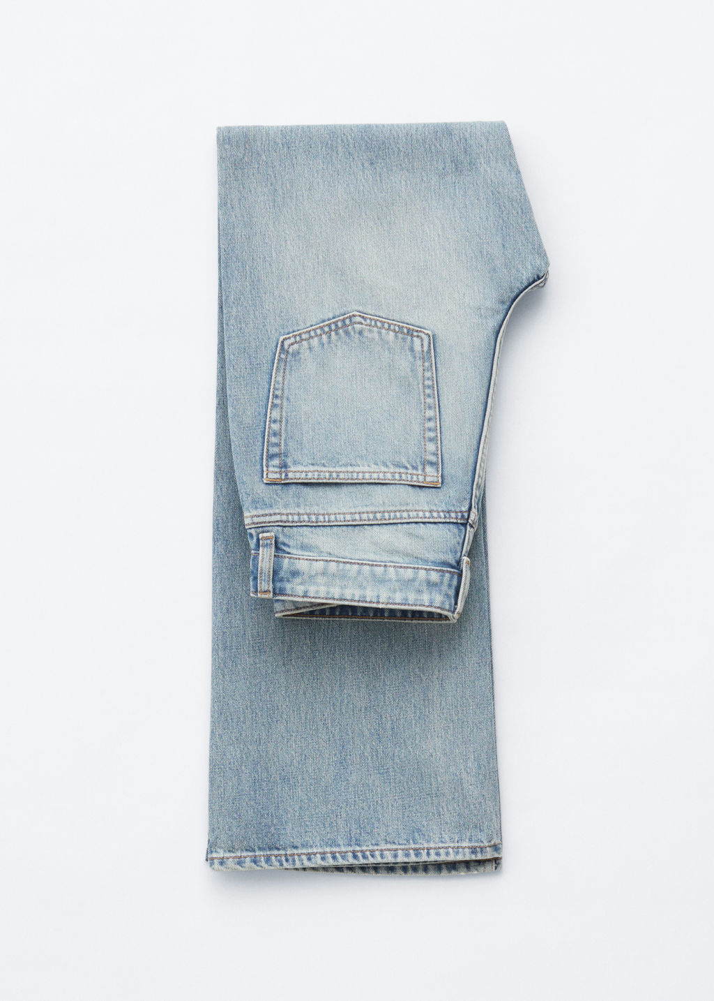 Vaqueros de talle medio y corte bootcut - H&m фото 2