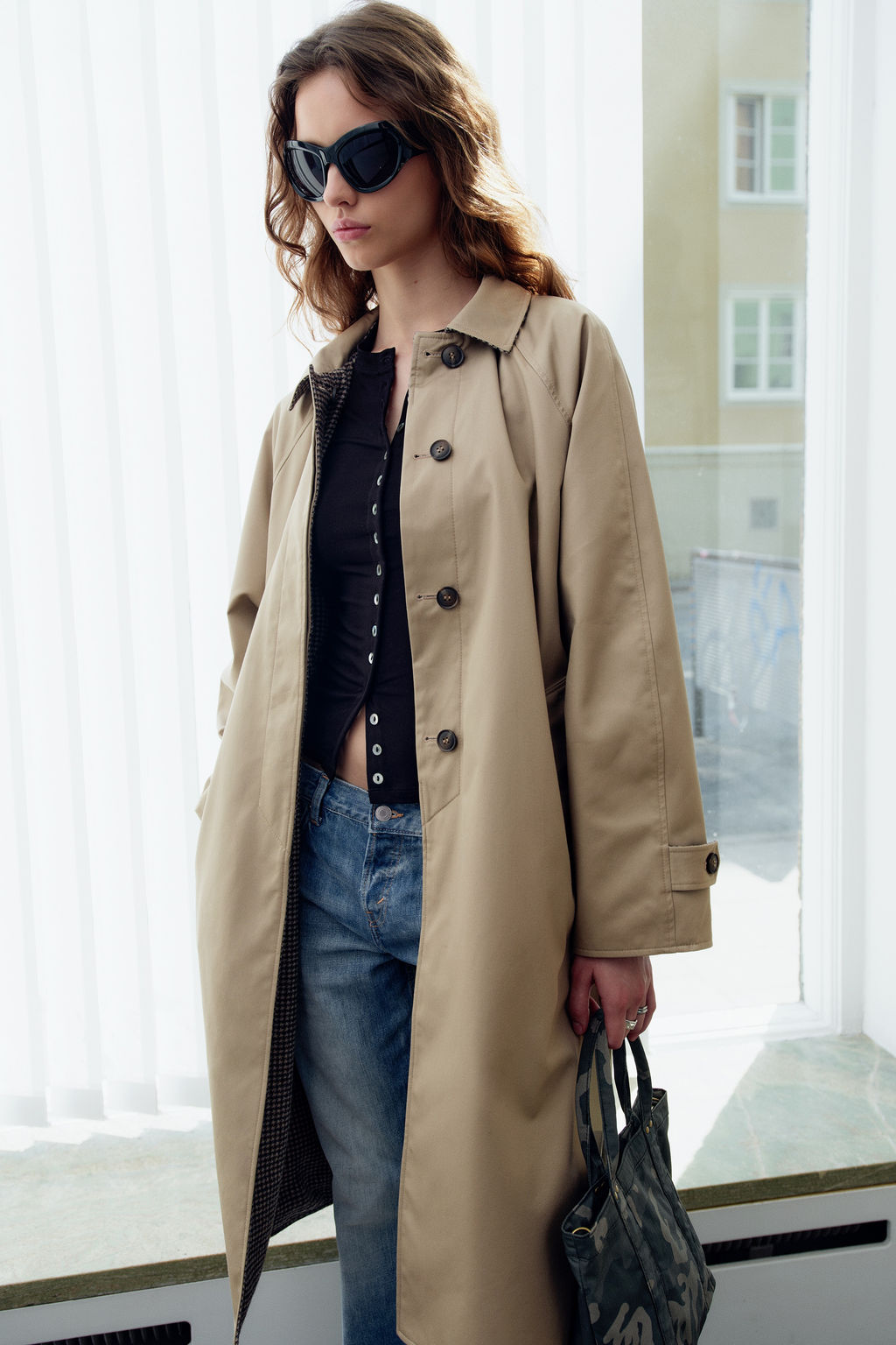 Abrigo Corto Reversible Oversize - H&m фото 3