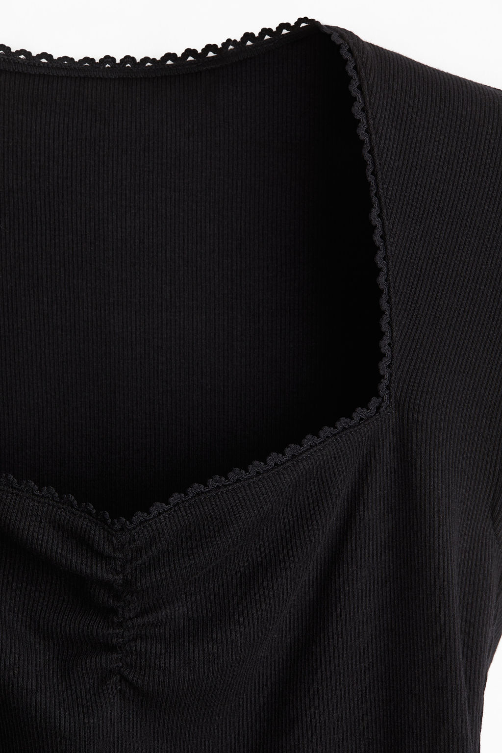 Top de canal? con escote coraz?n - H&m фото 2