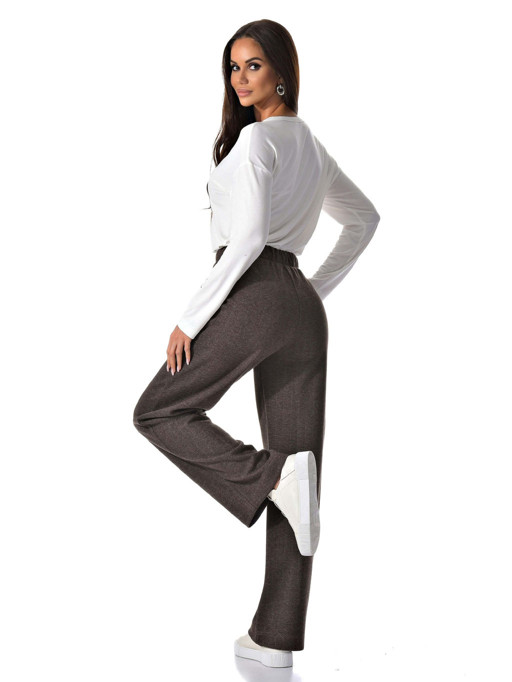 в составе шерсть брюки утепленные - А+б коллекция фото 30