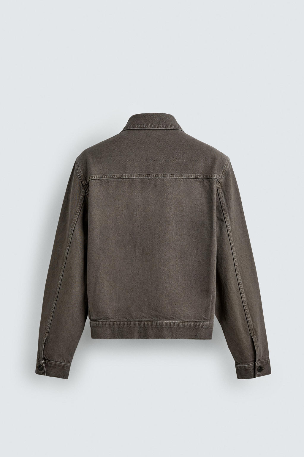 CAZADORA DENIM LIMITED EDITION / Verde gris - Zara фото 9