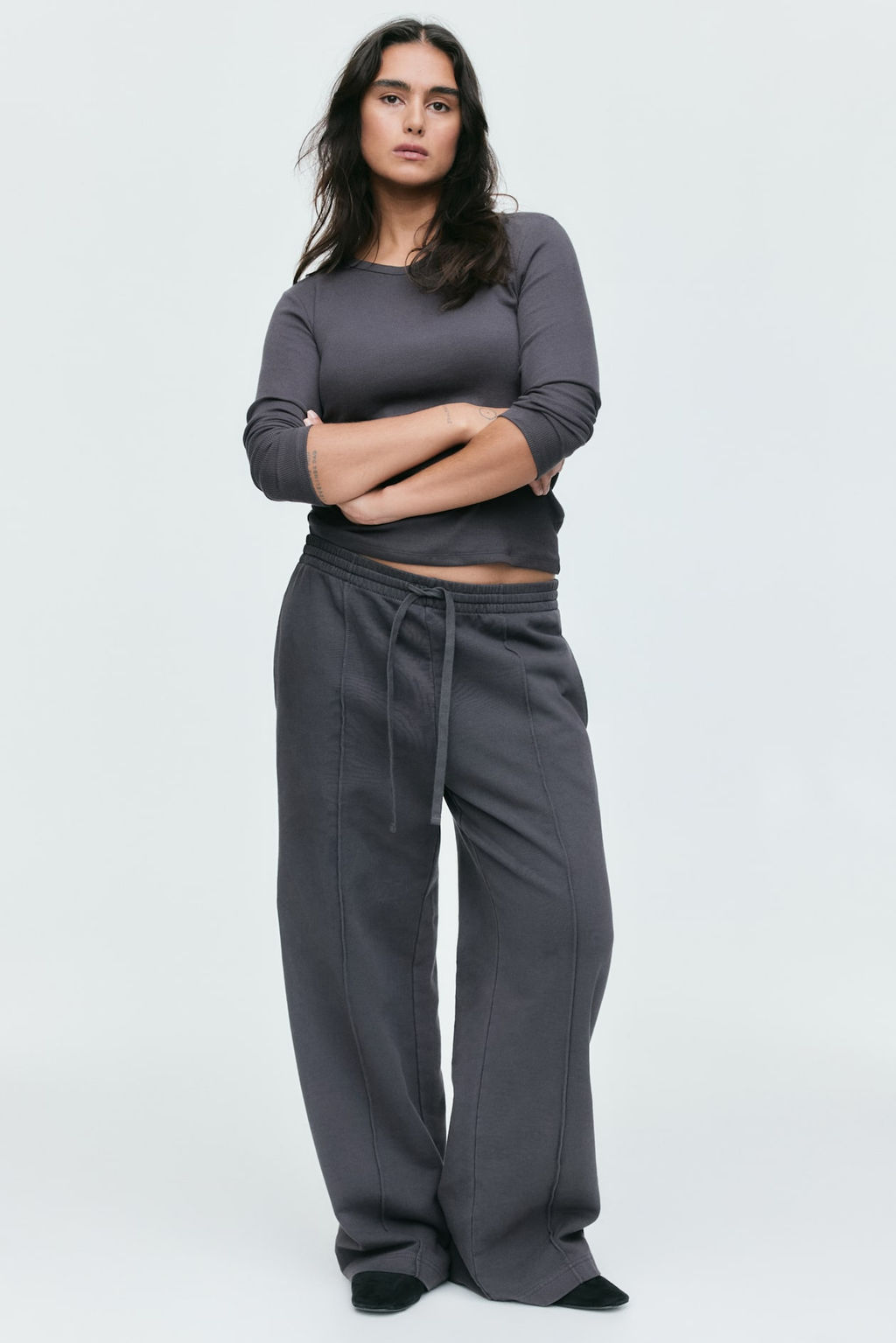 Camiseta de algodon acanalado - H&m фото 2