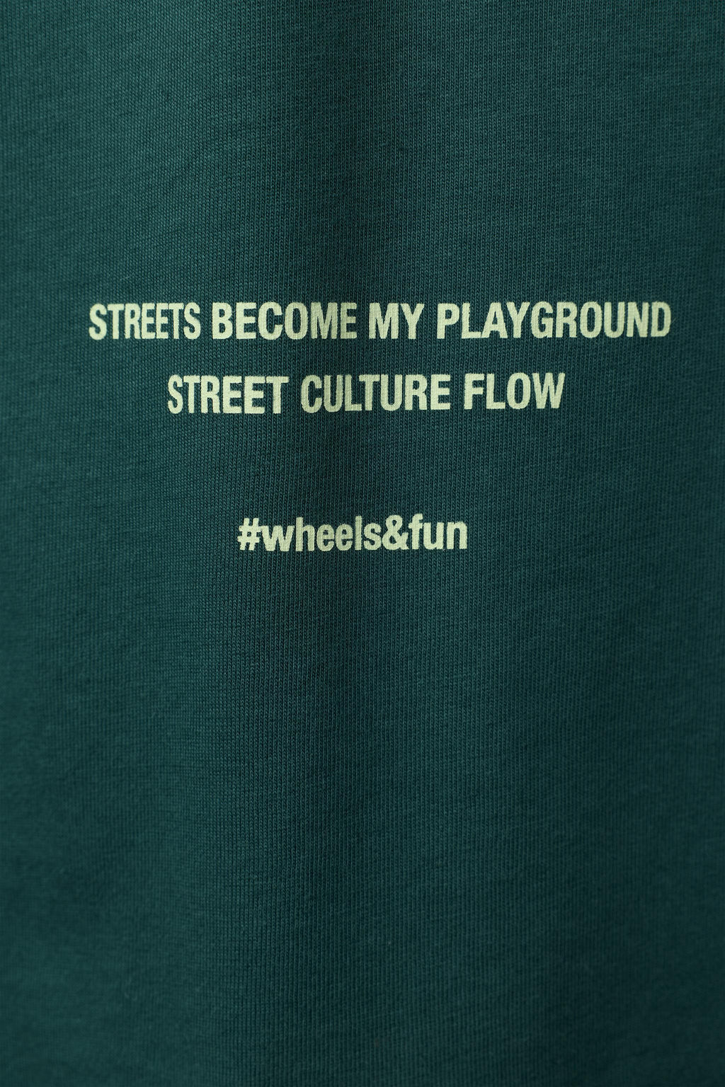 SLOGAN PRINT T-SHIRT