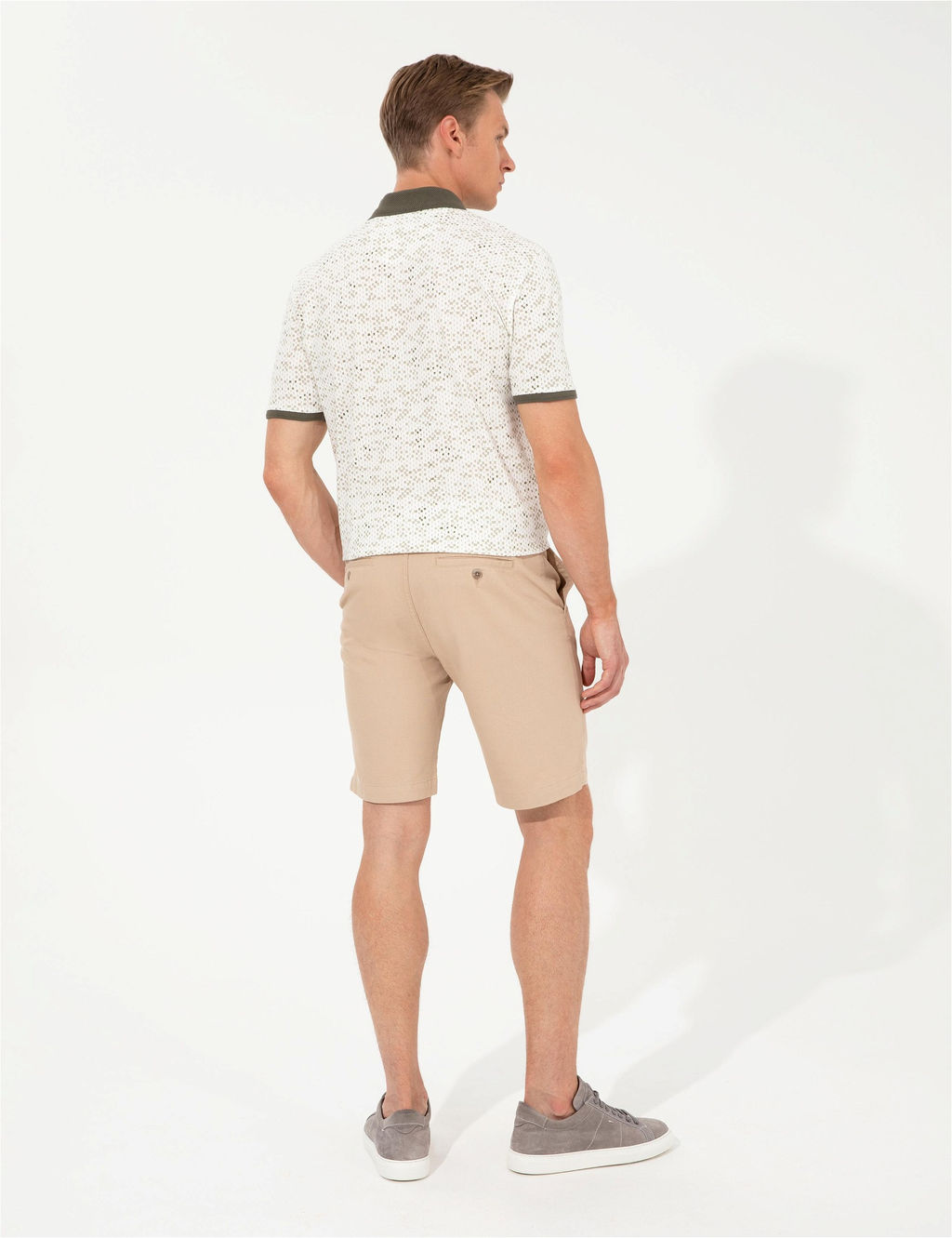 Camel Slim Fit Bermuda _ort - Pierre cardin фото 4