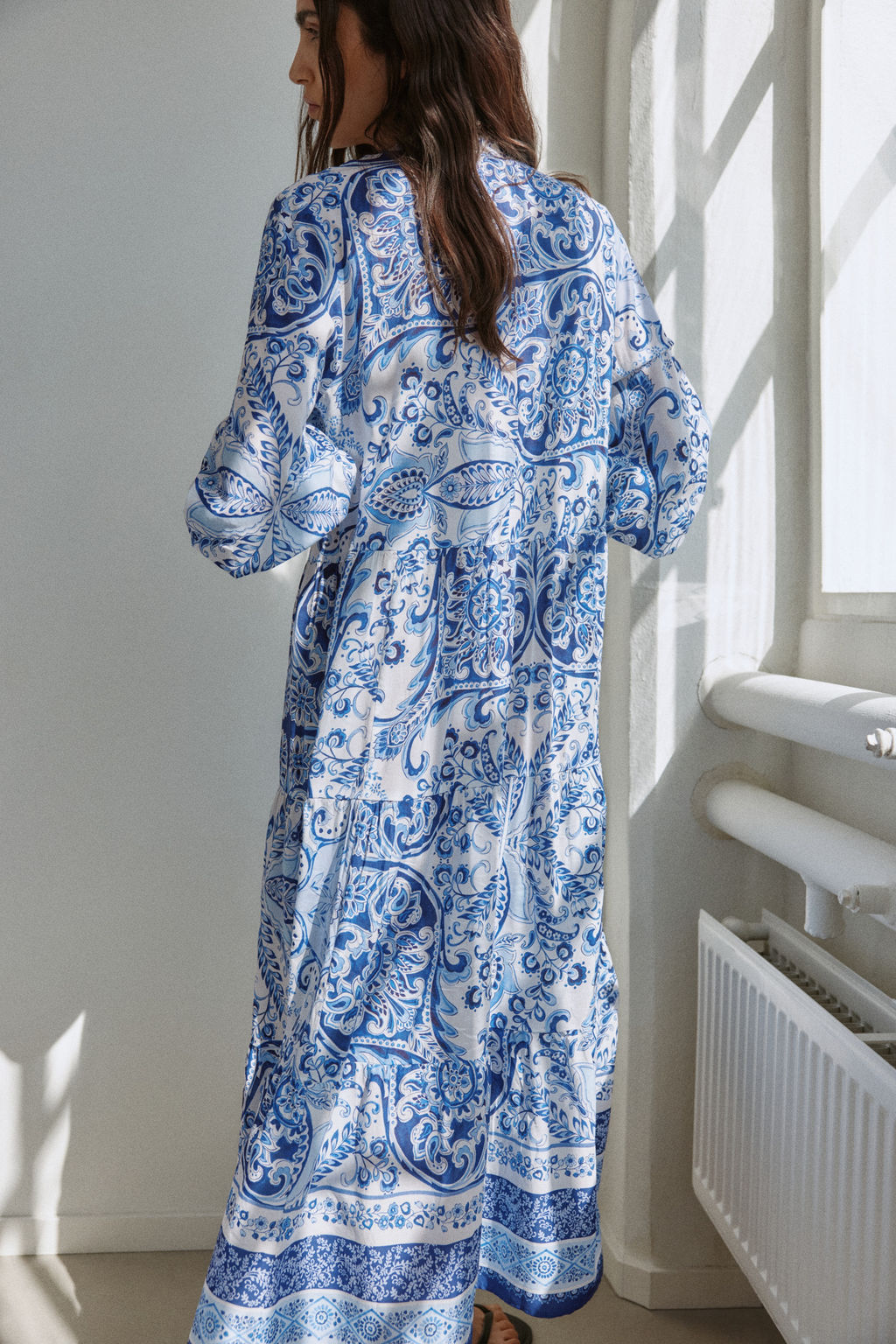 Vestido escalonado de corte midi - H&m фото 11