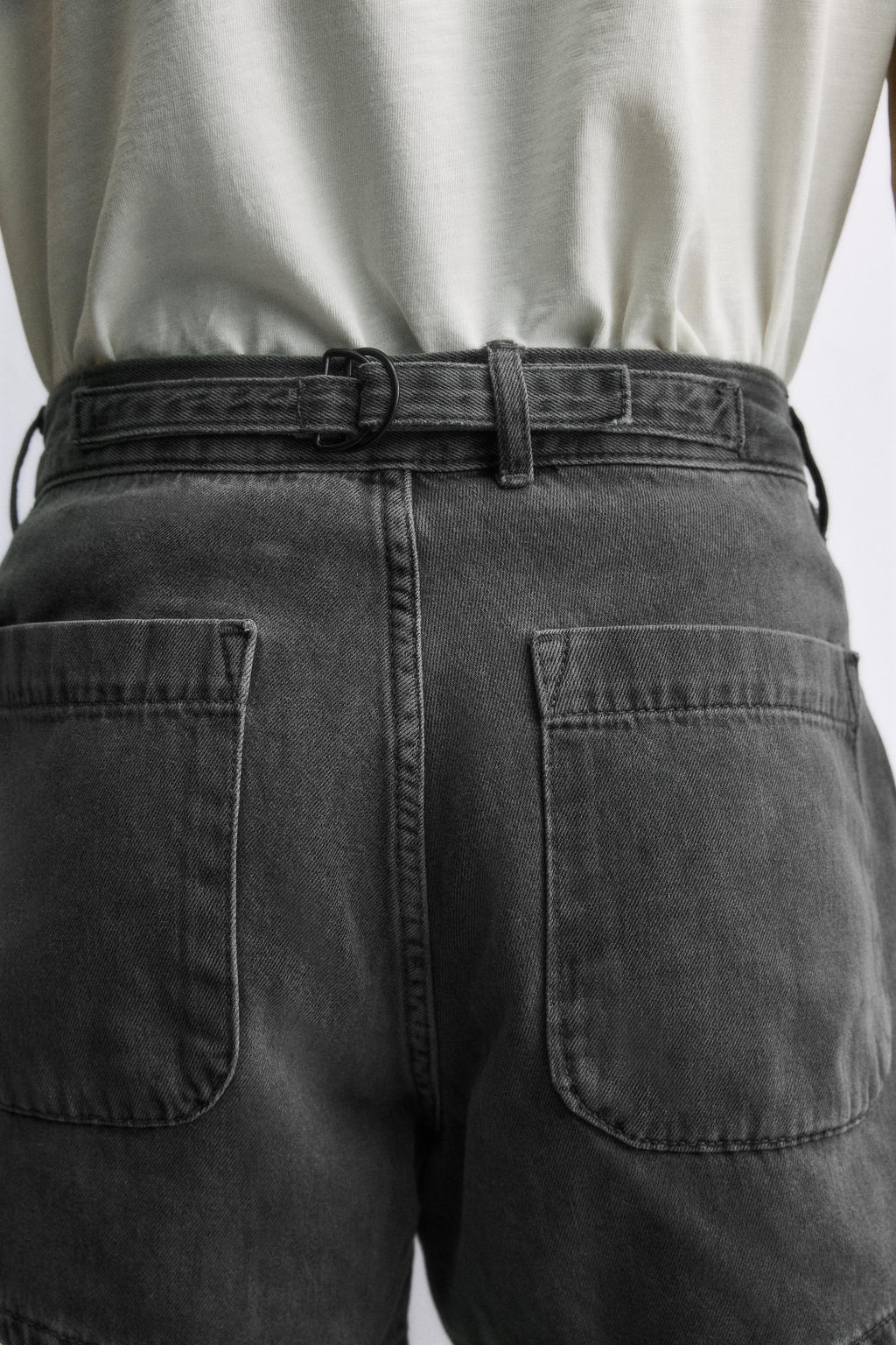 MINI SHORTS DENIM / Carb?n - Zara фото 7