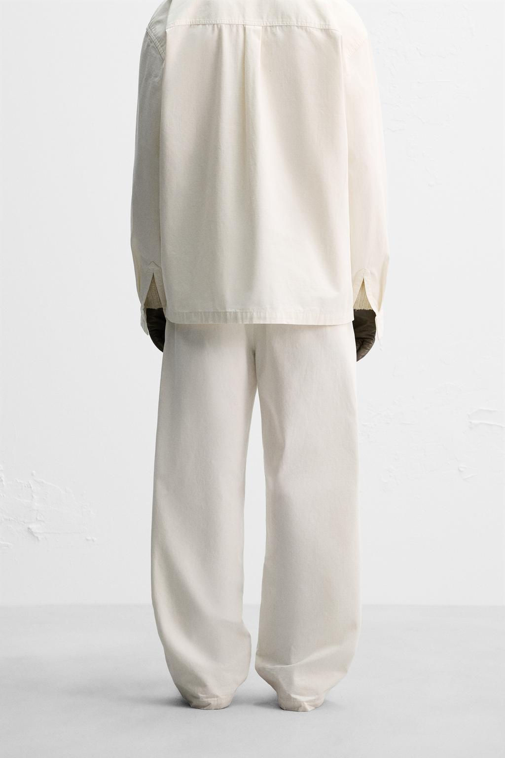 TEXTURED TROUSERS LIMITED EDITION - Zara фото 3