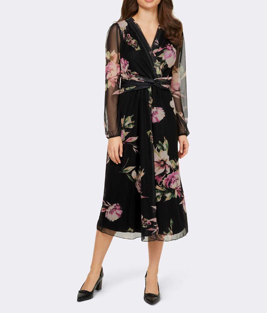 Платье, черно-розовое - Ashley brooke фото 3