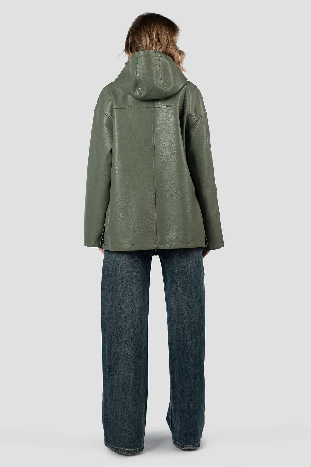 Эко-кожа Плащ куртка - El podio фото 5