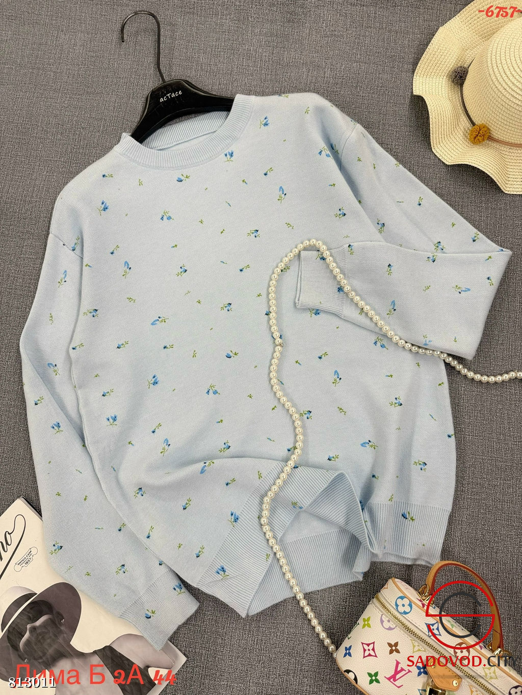 Кофта женская с принтом - Bruno фото 6