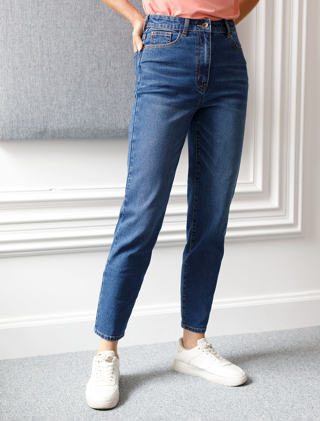 D54.304 Джинсы женские синий