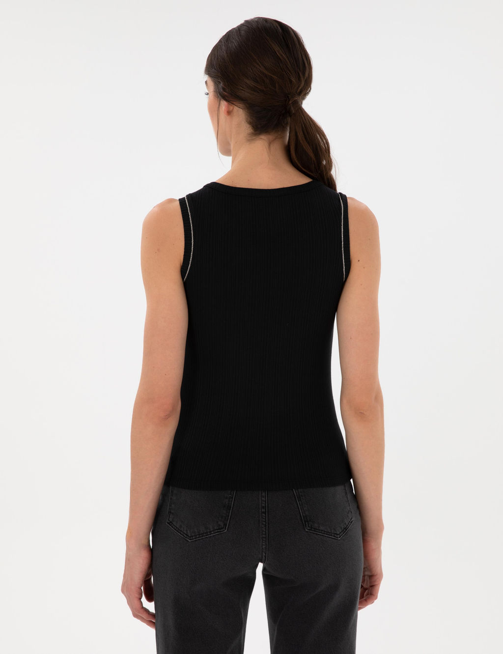 Siyah Ex. Slim Fit _rme Bluz - Pierre cardin фото 5