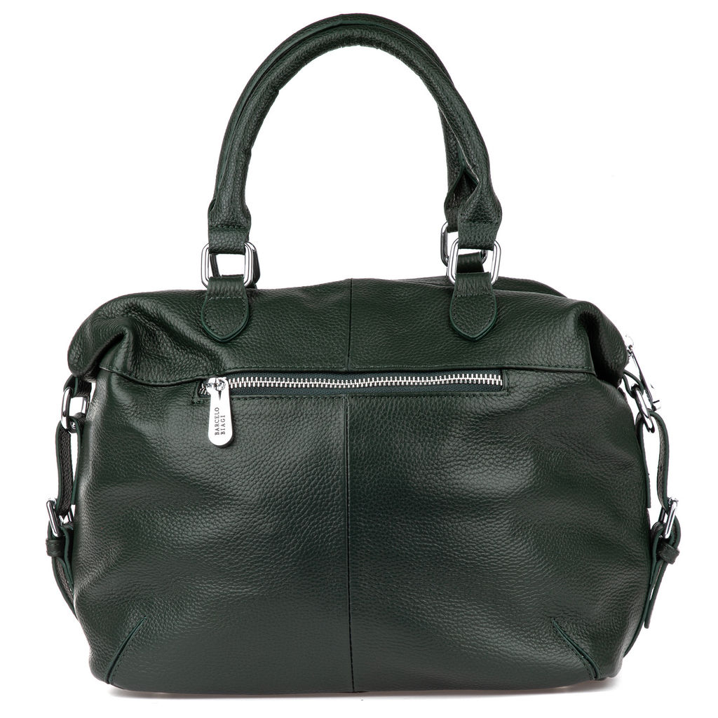 C0506 d.green женская кожаная сумка "Casual" Barcelo Biagi