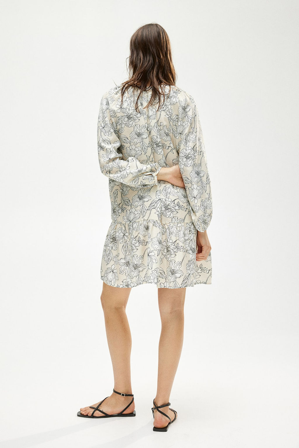 Vestido con lazada - H&m фото 5