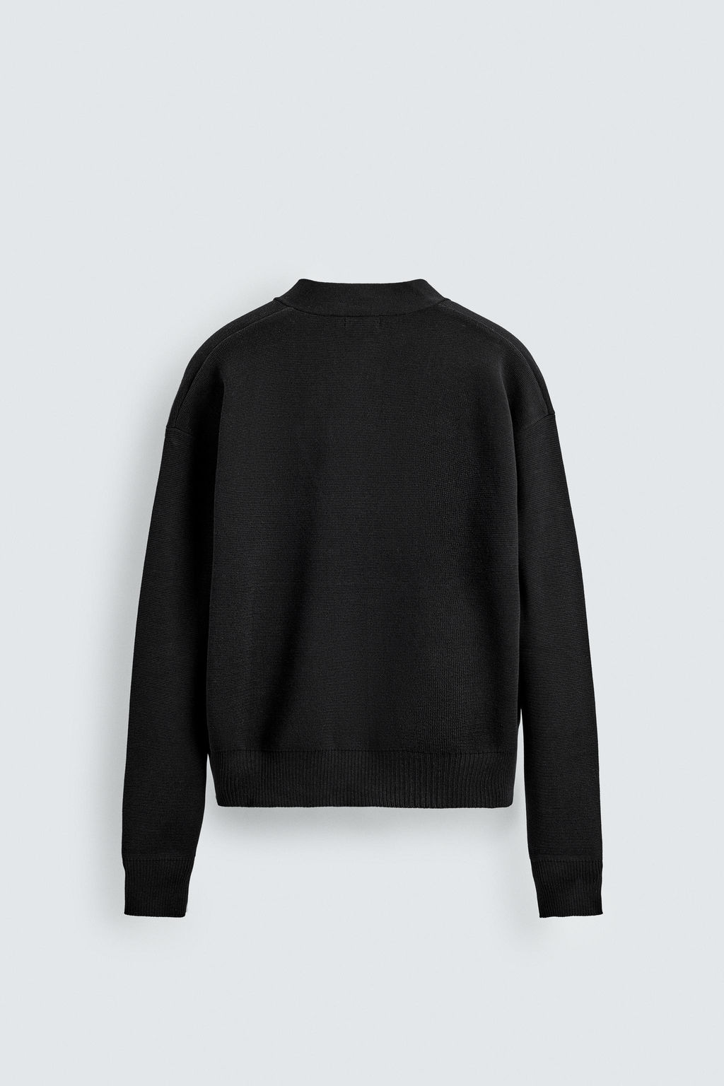 TEXTURED COTTON CARDIGAN