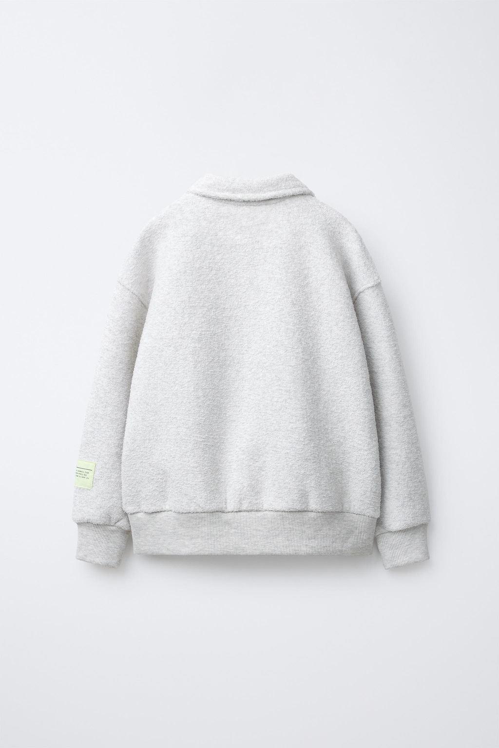 TEXTURED POLO SHIRT AND WIDE-LEG TROUSERS SET - Zara фото 3