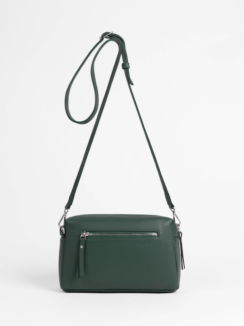 Женская кожаная сумка Richet 3176LN 852 Зеленый