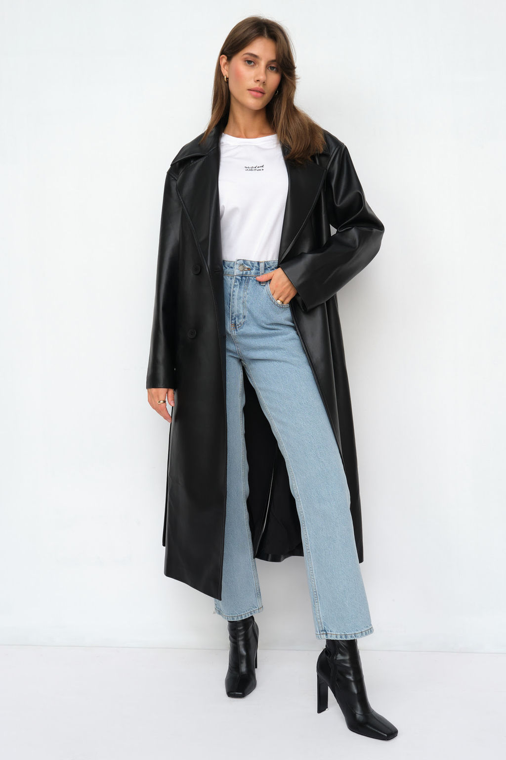 Тренч из экокожи - Mollis фото 4