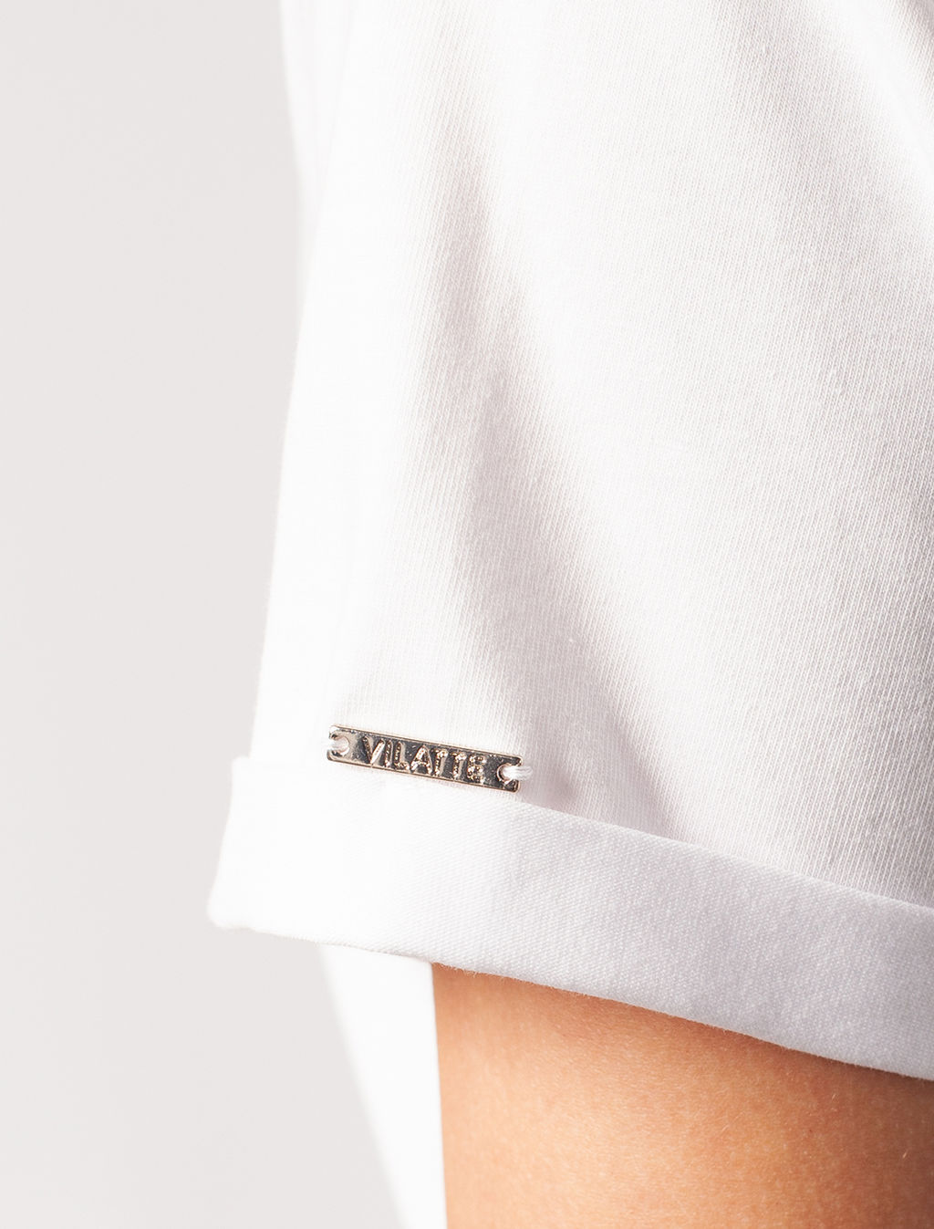 Футболка из премиального хлопка с фотопринтом - Vilatte фото 3