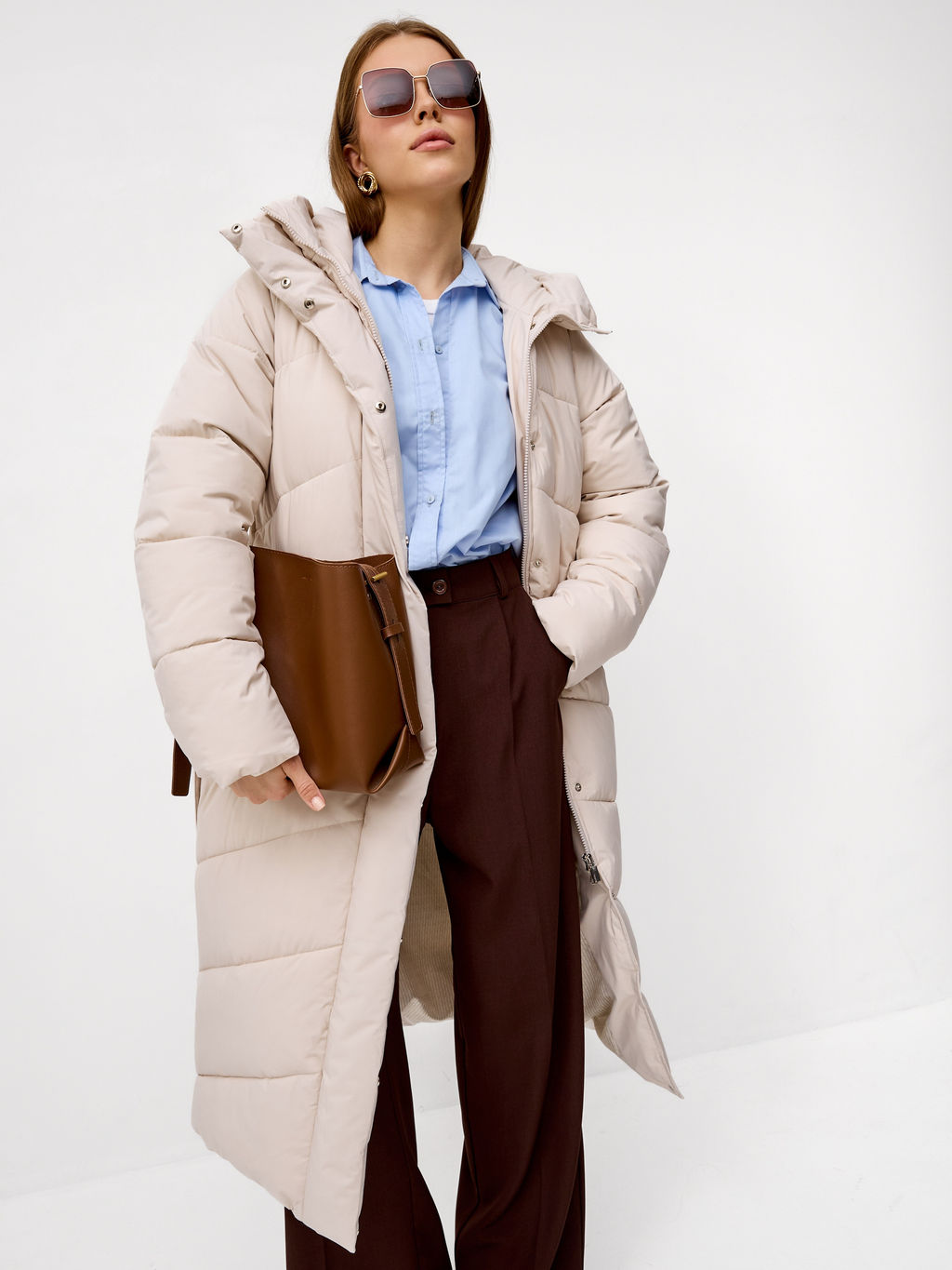 Пуховик женский HOOPS, арт. 83079zk  фото 9