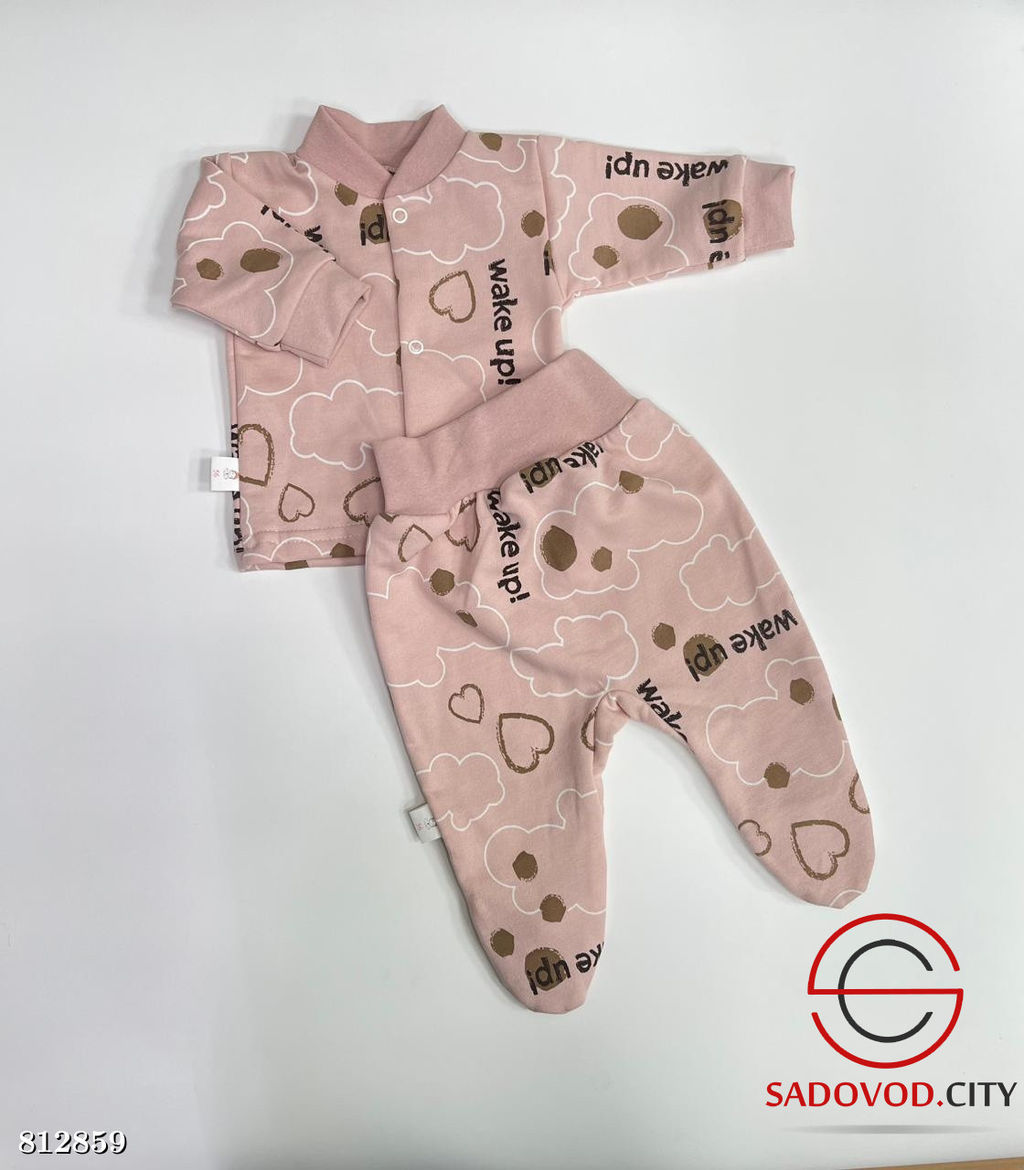 Тёплый костюм-двойка из футера с начёсом - Bruno фото 2