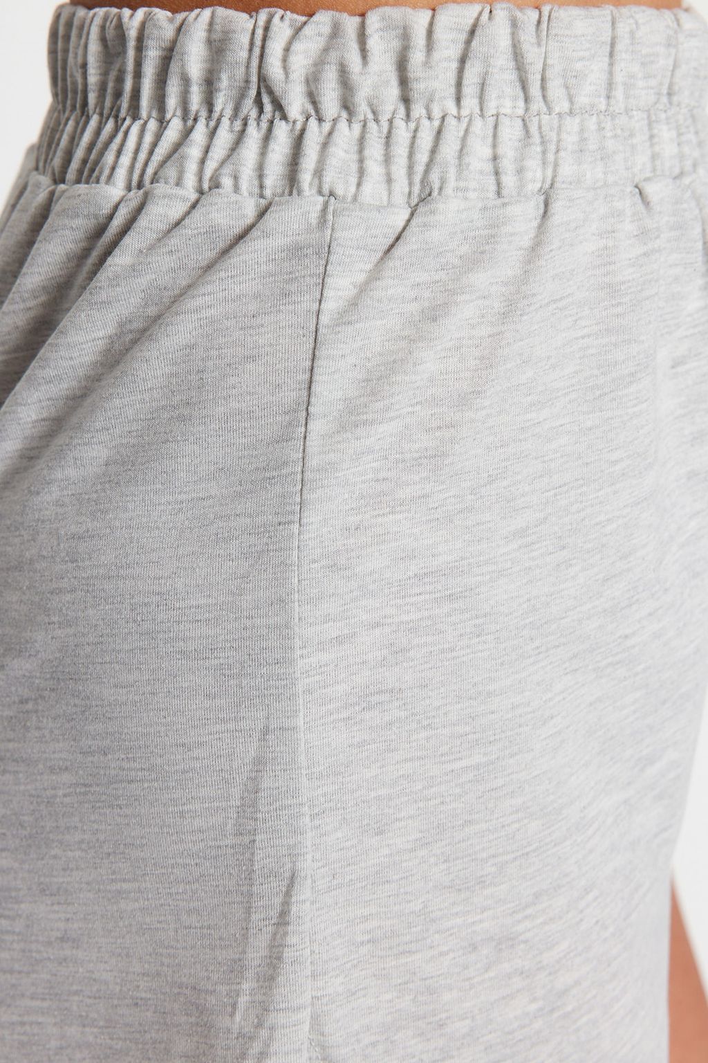Trendyolmilla Gri Buzgulu Sortlu Orme Pijama Tak?m? THMSS23PT00010