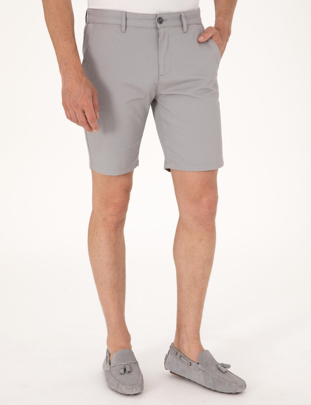 Gri Slim Fit Dokuma _ort - Pierre cardin фото 2