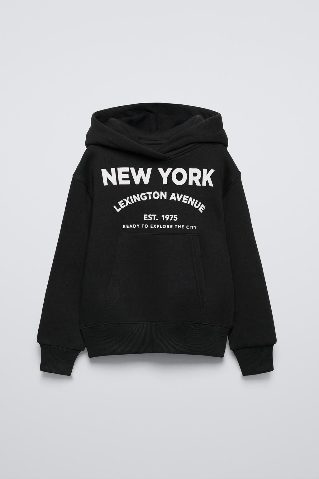SLOGAN PRINT HOODIE - Zara фото 5