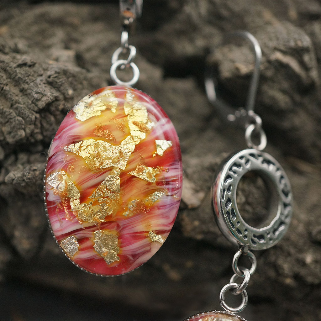 Серьги из муранского стекла - Vloes фото 7