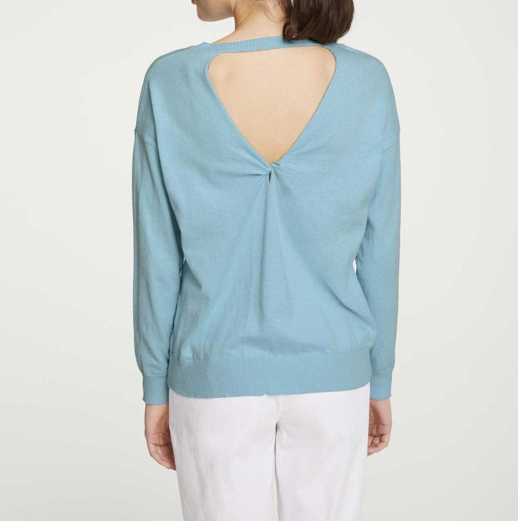 Пуловер, голубой - Heine фото 4