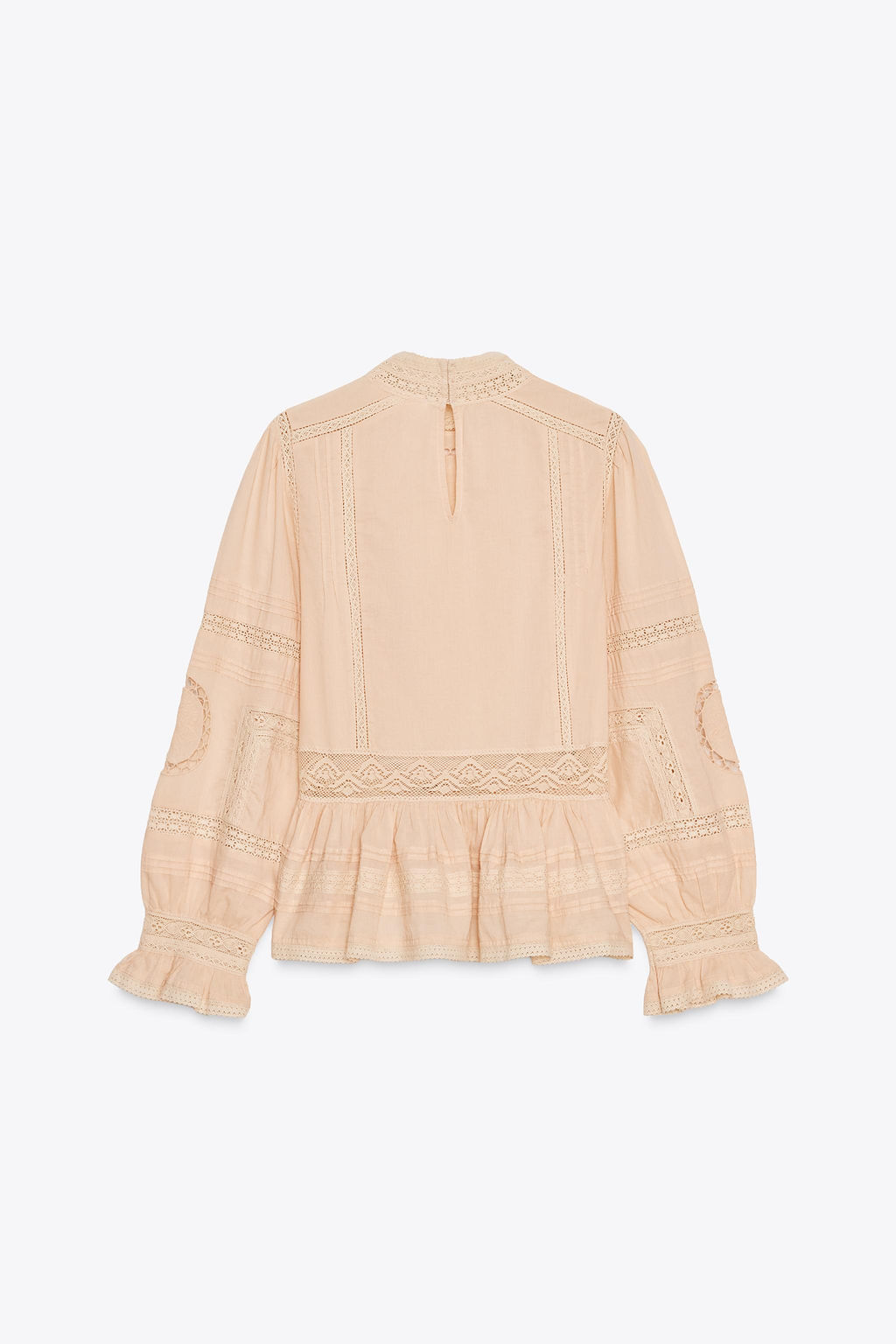 ZW COLLECTION EMBROIDERED ROMANTIC SHIRT - Zara фото 8