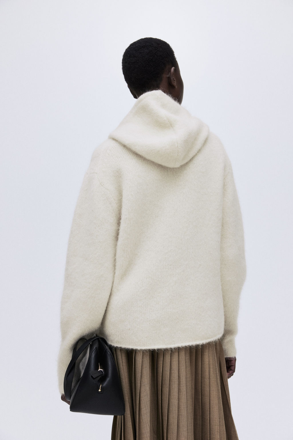 Jersey con capucha en mezcla de mohair - H&m фото 8