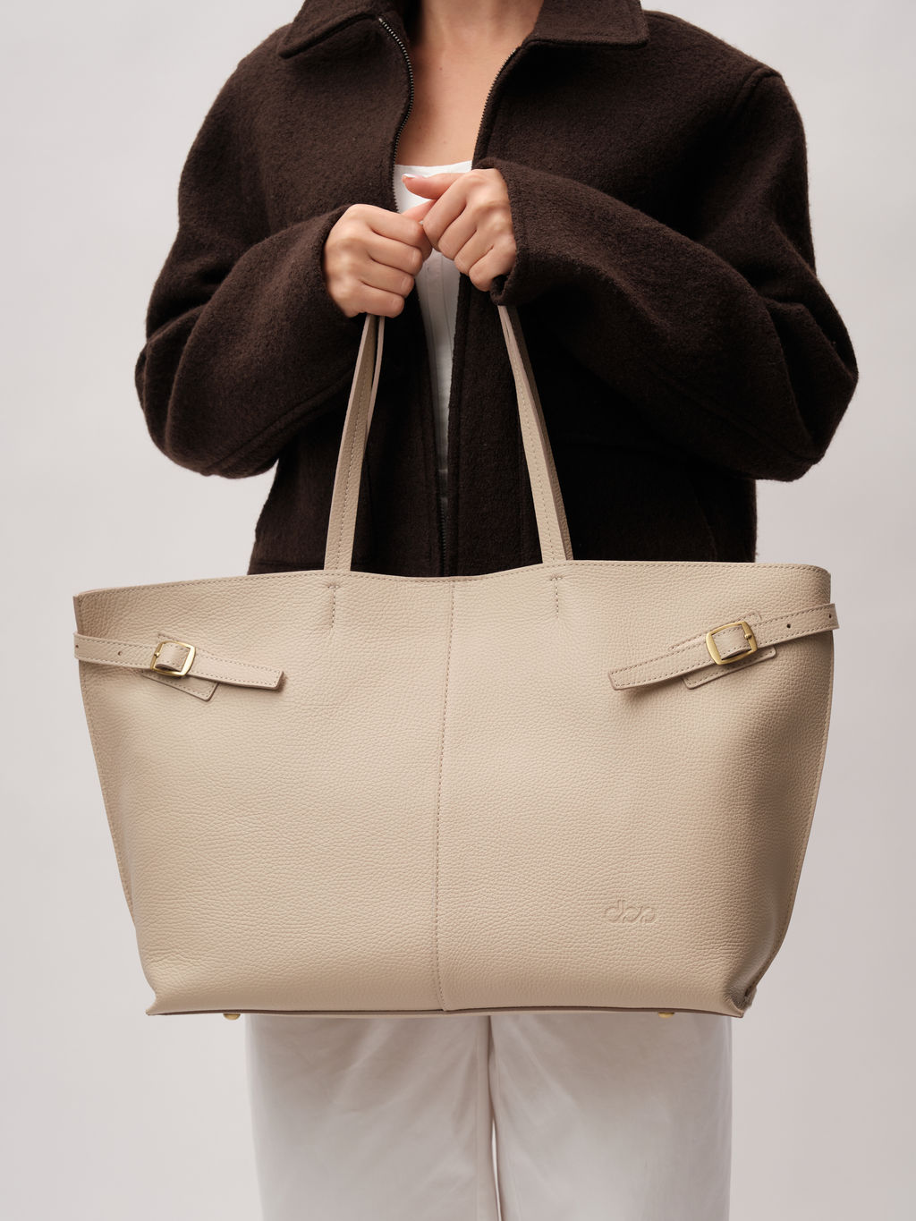 Сумка Laura DBR 31170 бежевая пудра  фото 2